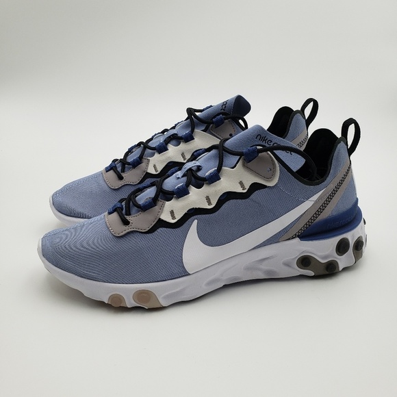 Nike Other - 🚫SOLD!!!🚫Nike React Element 55 Indigo Fog White
